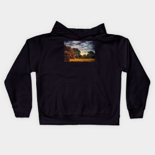 Autumn Arriving Kids Hoodie